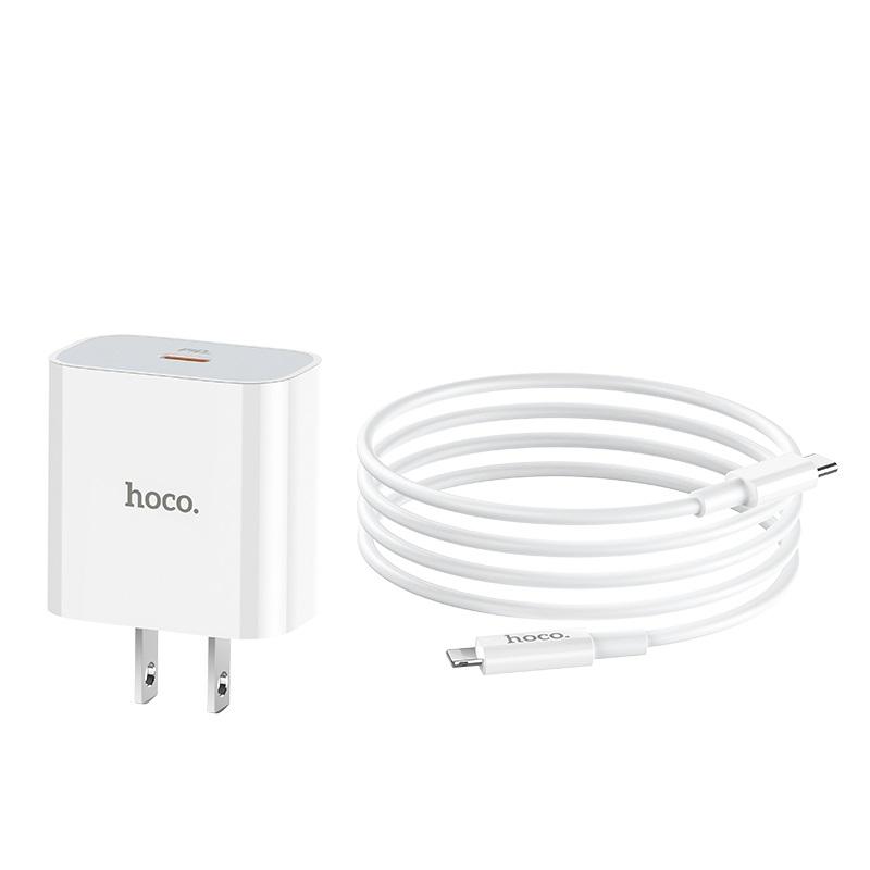 Bộ sạc tốc độ Hoco C76 kích thước nhỏ gọn, dễ dàng mang đi - Hàng chính hãng