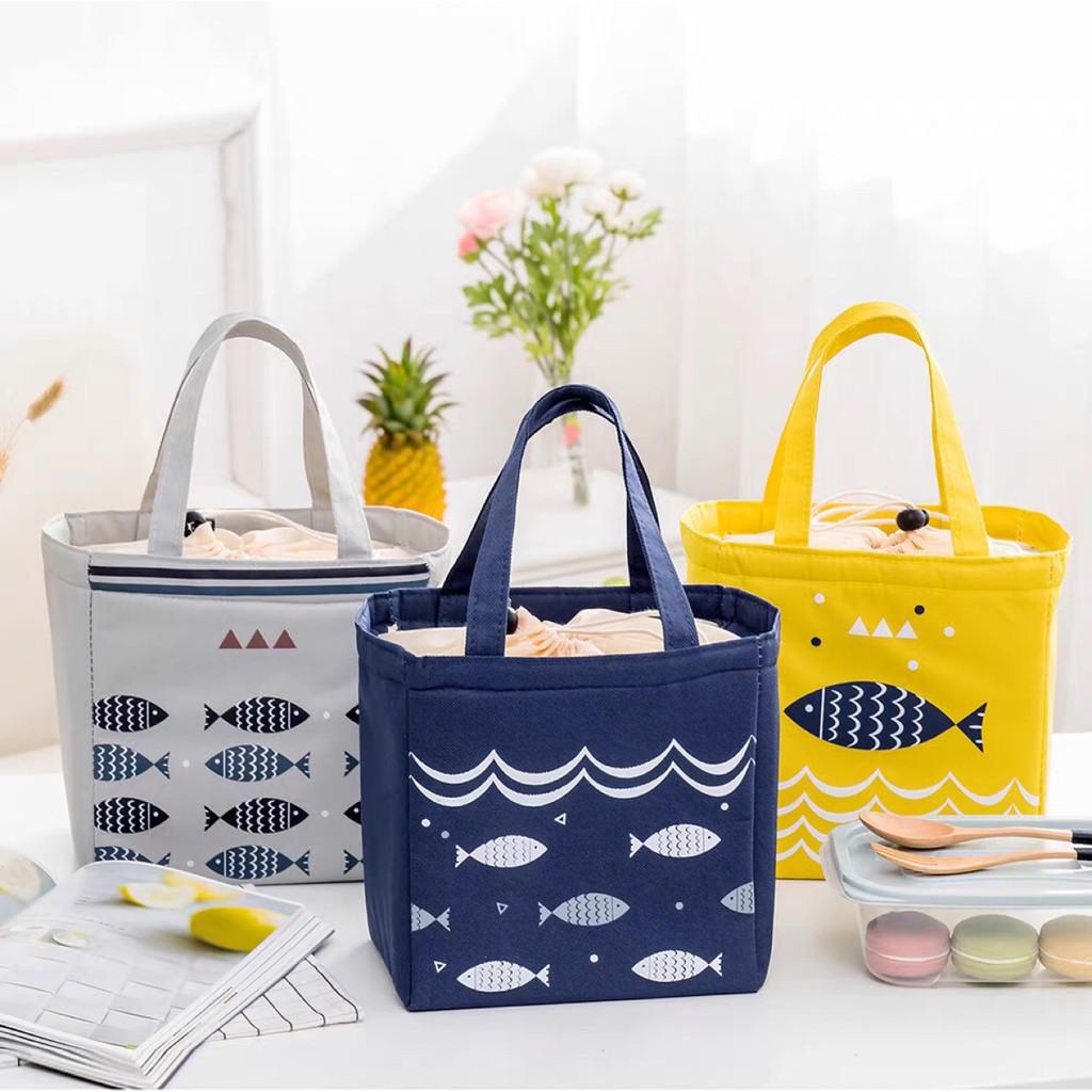 Túi giữ nhiệt đựng hộp cơm chống thấm nước bảo quản thực phẩm cực tốt cho dân văn phòng