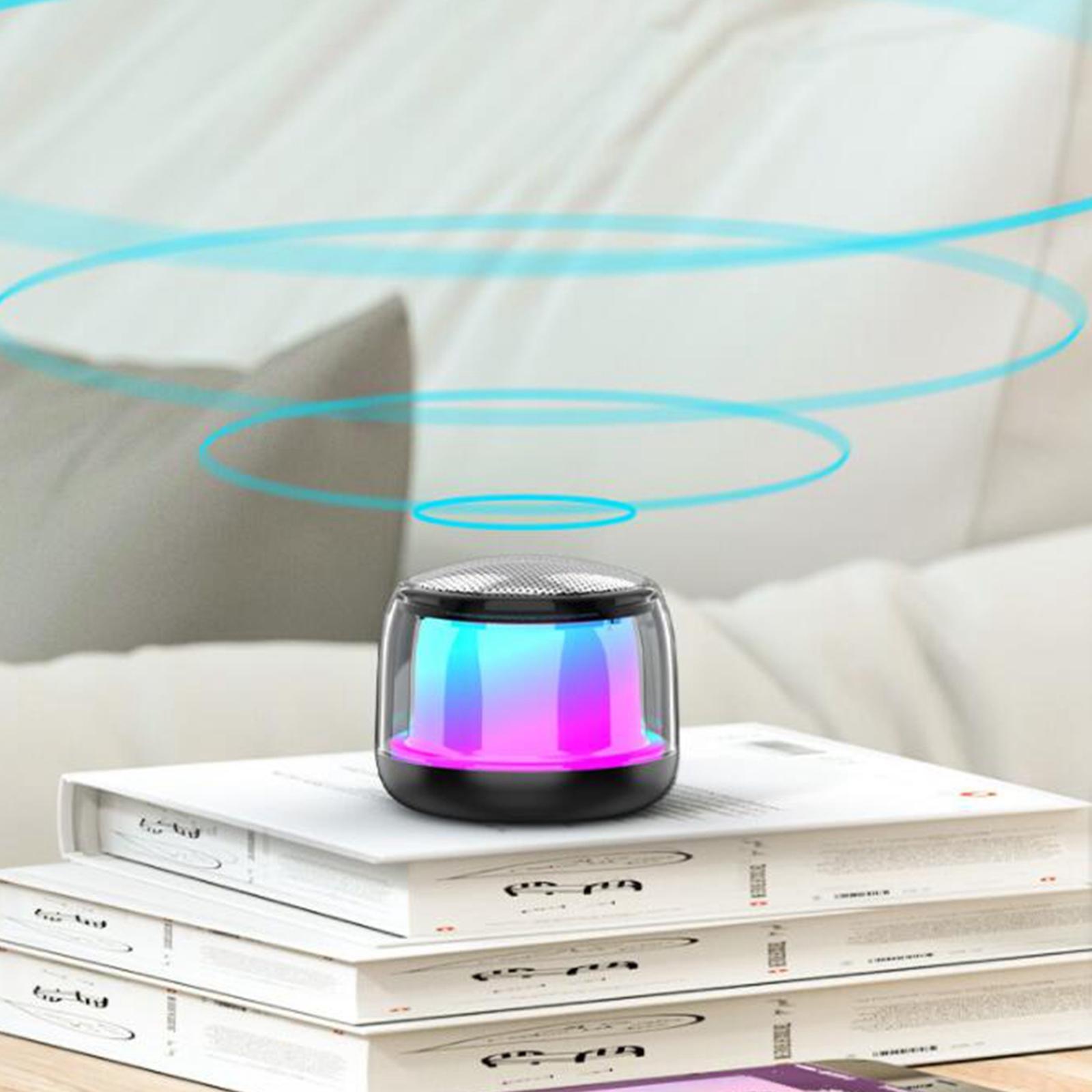 Desktop Speaker HiFi Stereo Sound Multi Functions Suitable Phone for Bedroom