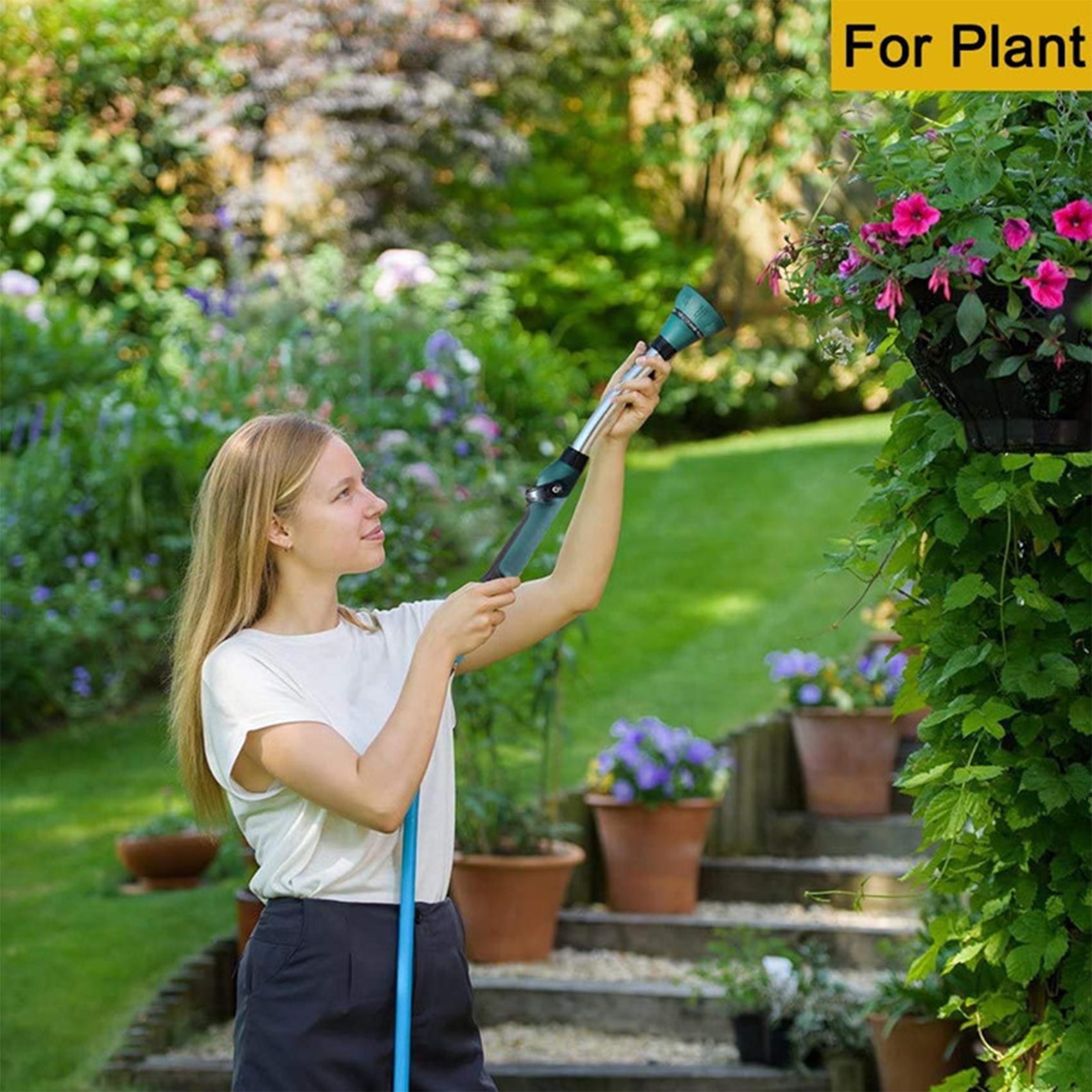 Vòi Phun Nước Tưới Cây Tay Cầm Tiện Dụng Dễ Dàng Bật Và Tắt Với 8 Kiểu Tưới Nước