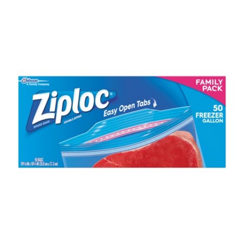 TÚI ZIPLOC ĐỰNG THỰC PHẨM CỦA MỸ ZIPLOC 50 SEAL TOP BAGS