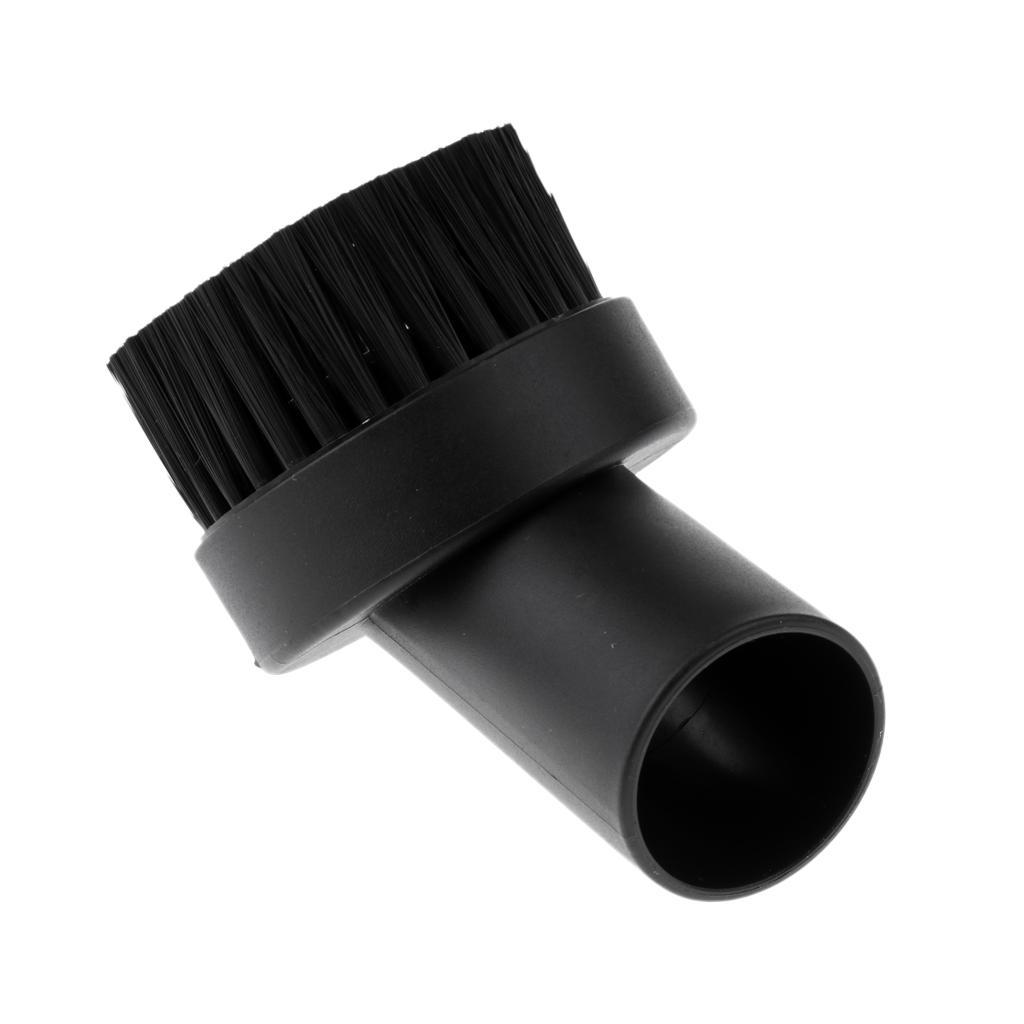 2pcs 32mm Dia. Replacement Attachment Bristle Brush Vacuum Nozzle Head Long