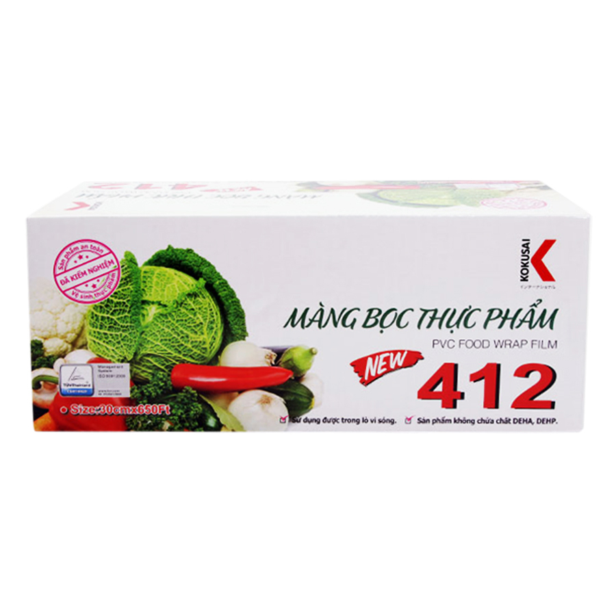 Màng Bọc Thực Phẩm Kokusai MBTP00004510  (0.3 x 412 m)