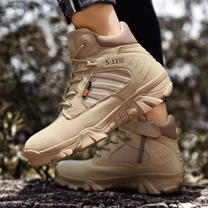 Giày đi bộ đi bộ đường dài ngoài trời mới của nam giới Giày thể thao đi bộ đường dài ngoài trời Men's Sune Color: ka qi Shoe Size: 45