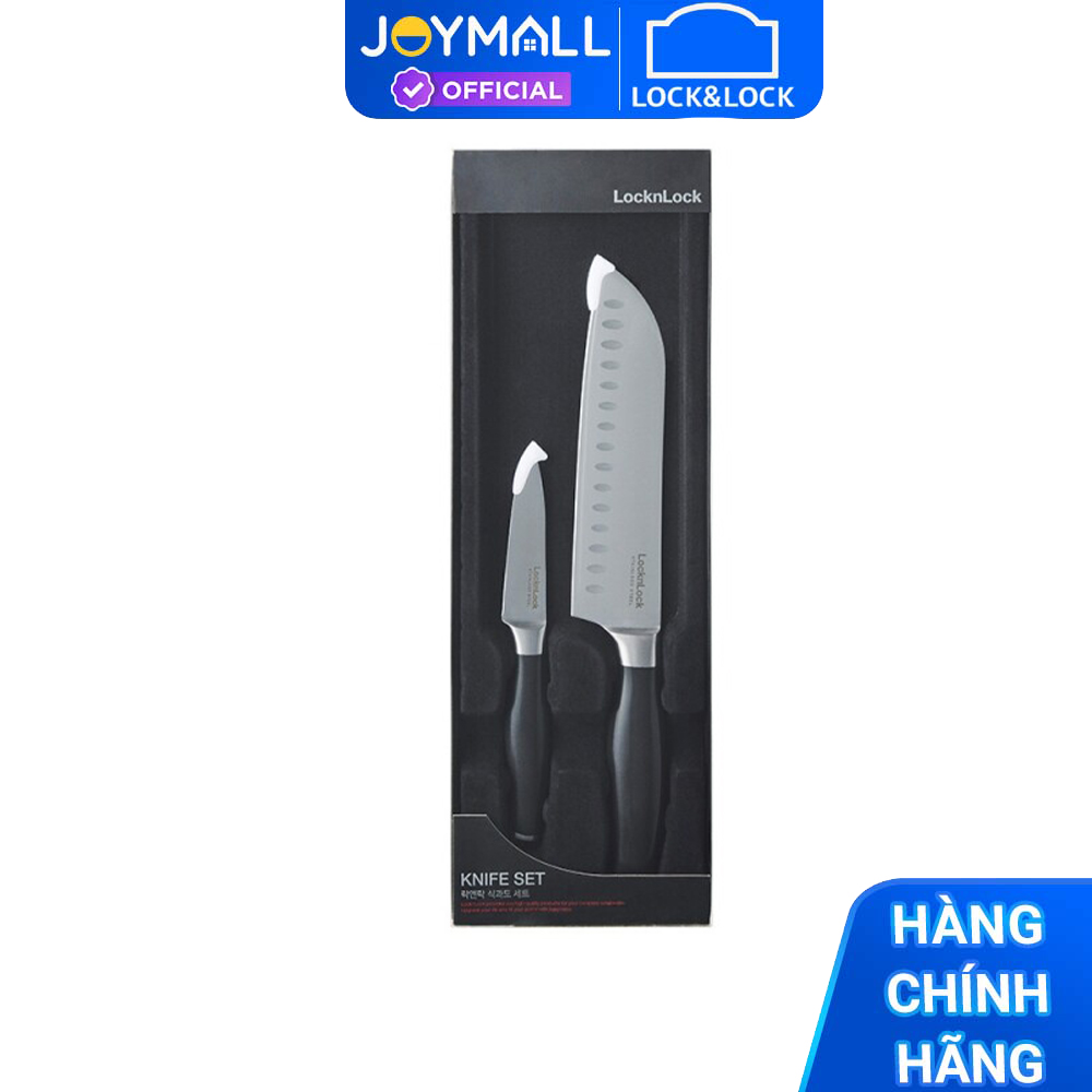 Bộ dao kéo nhà bếp Lock&amp;Lock bằng thép không gỉ CKK303 CKK304 CKK305 - Hàng chính hãng chống ăn mòn - JoyMall
