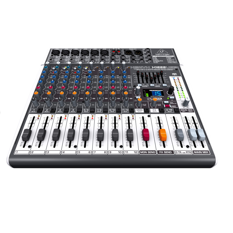 Mixer Behringer XENYX X1222USB - Hàng Chính Hãng