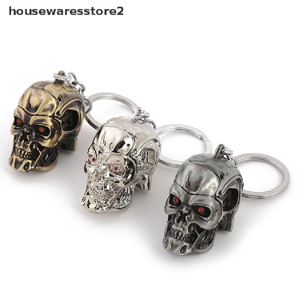 housewaresstore2] Móc Khóa Hình Đầu Lâu Kẻ Hủy Diệt Cổ Điển Thời ...
