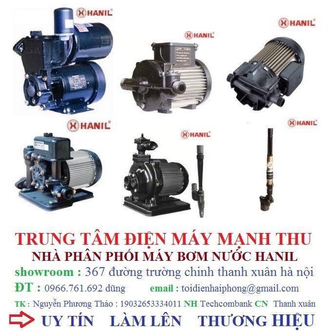 Máy bơm nước chân không Hanil PDW 132