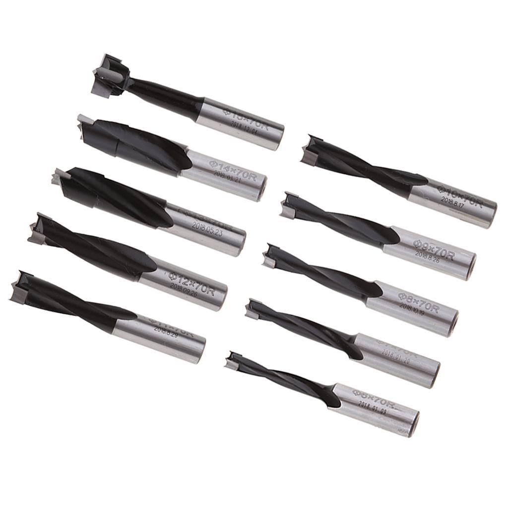 2Pcs 70mm Carbide Brad Point Boring Bits Right Hand Woodworking Drill Bits
