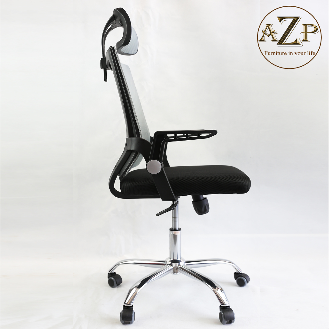 Siêu Phẩm Dành cho Sếp, Ghế Giám Đốc, Ghế Văn Phòng AZP FURNITURE Ergonomic AZP-H906-NEW Tay Cất Gọn