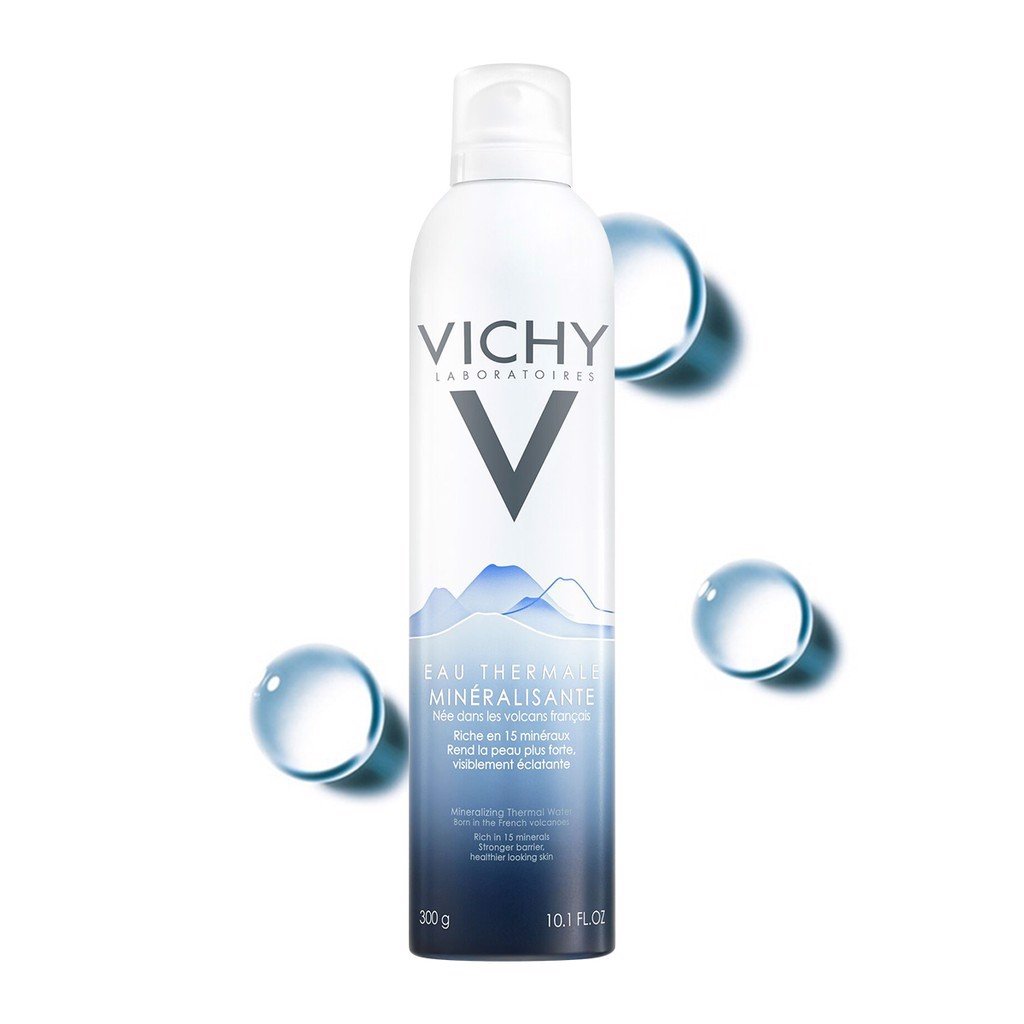 Xịt Khoáng Dưỡng Da Vichy Thermal Mineralizing Water 300ml (Tặng băng đô mèo xinh xắn)