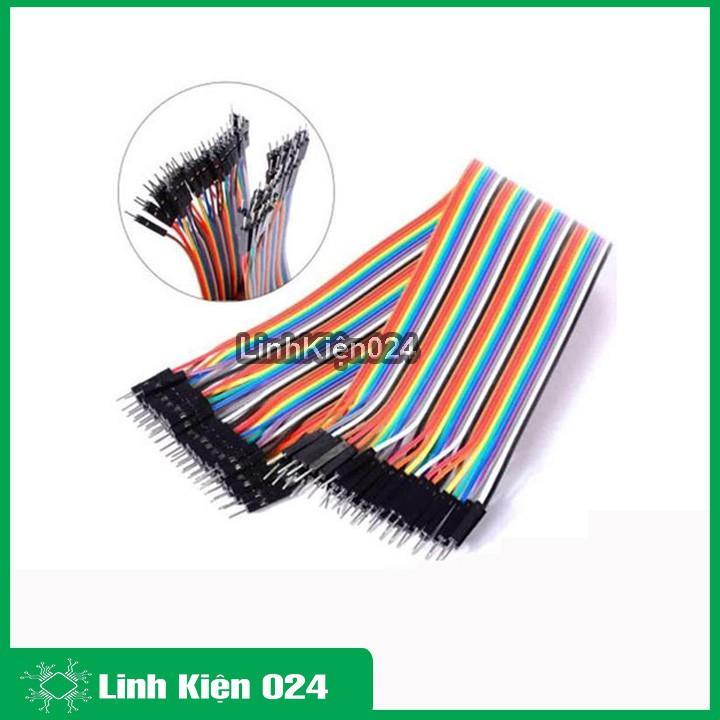 Dây Nối 40P 7 Màu Dài 10Cm