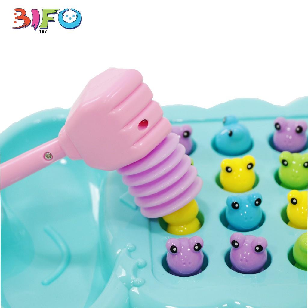 Đồ chơi bắt ếch giúp trẻ phản xạ nhanh kích thích trí não