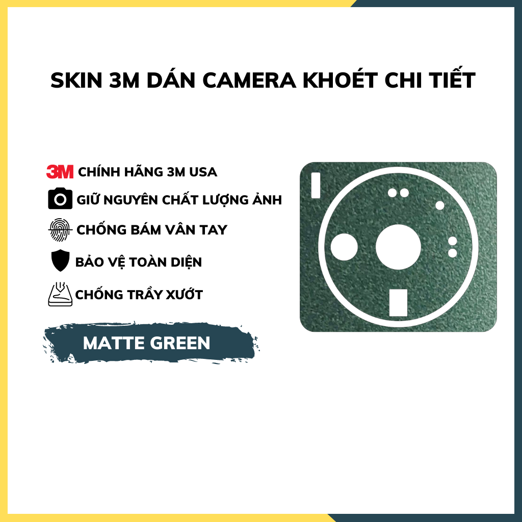 Miếng dán camera mi 12s ultra skin chống trầy xướt mua 1 tặng 1 phụ kiện huỳnh tân store