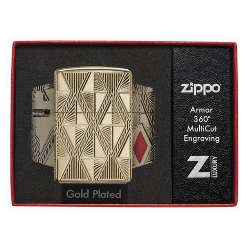 Bật Lửa Zippo Luxury Diamond Design 29671