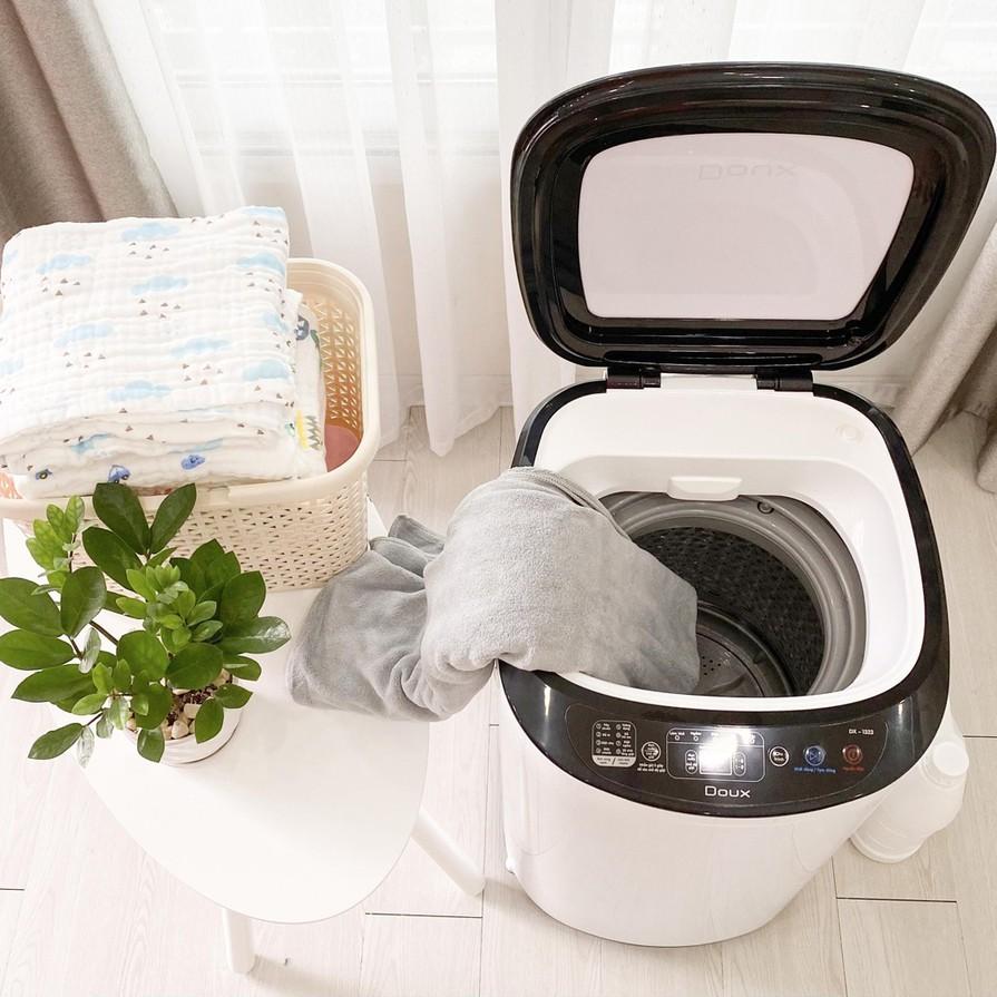Máy giặt Mini tự động DOUX, có đèn diệt khuẩn UV, có tính năng giặt đồ cho em bé tối ưu