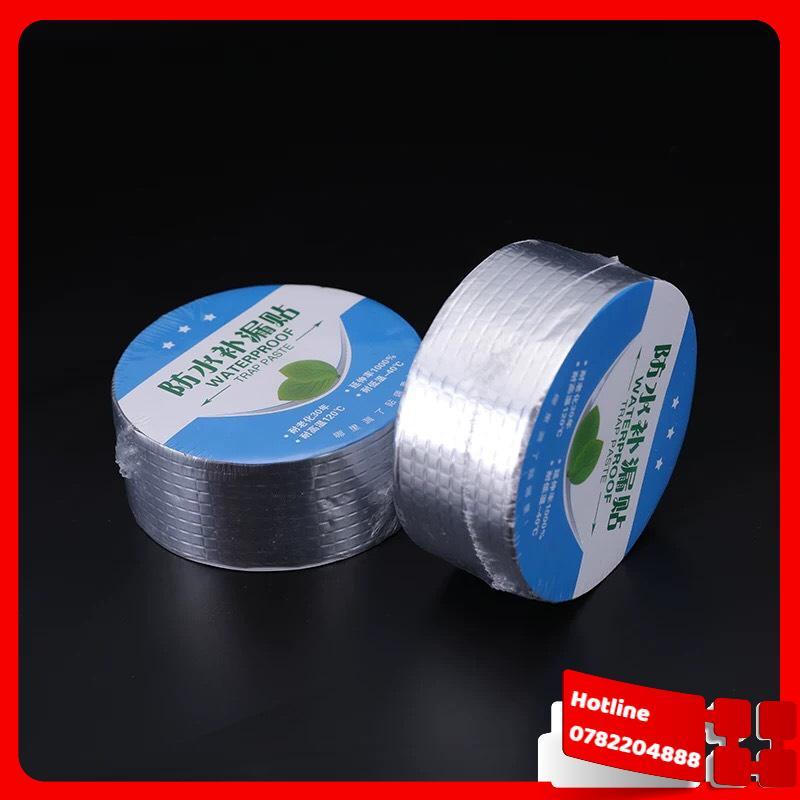 Băng Keo Siêu Dính Đa Năng, Chống Thấm Cho Tường, Trần Nhà, Mái Tôn, Ống Nước, Bể Nước - Tặng 1 Phao Lọc Rác - Loại Tốt