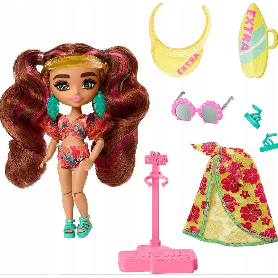 Đồ Chơi Búp Bê Barbie Mini Extra - Beach BARBIE HPB18/HGP62