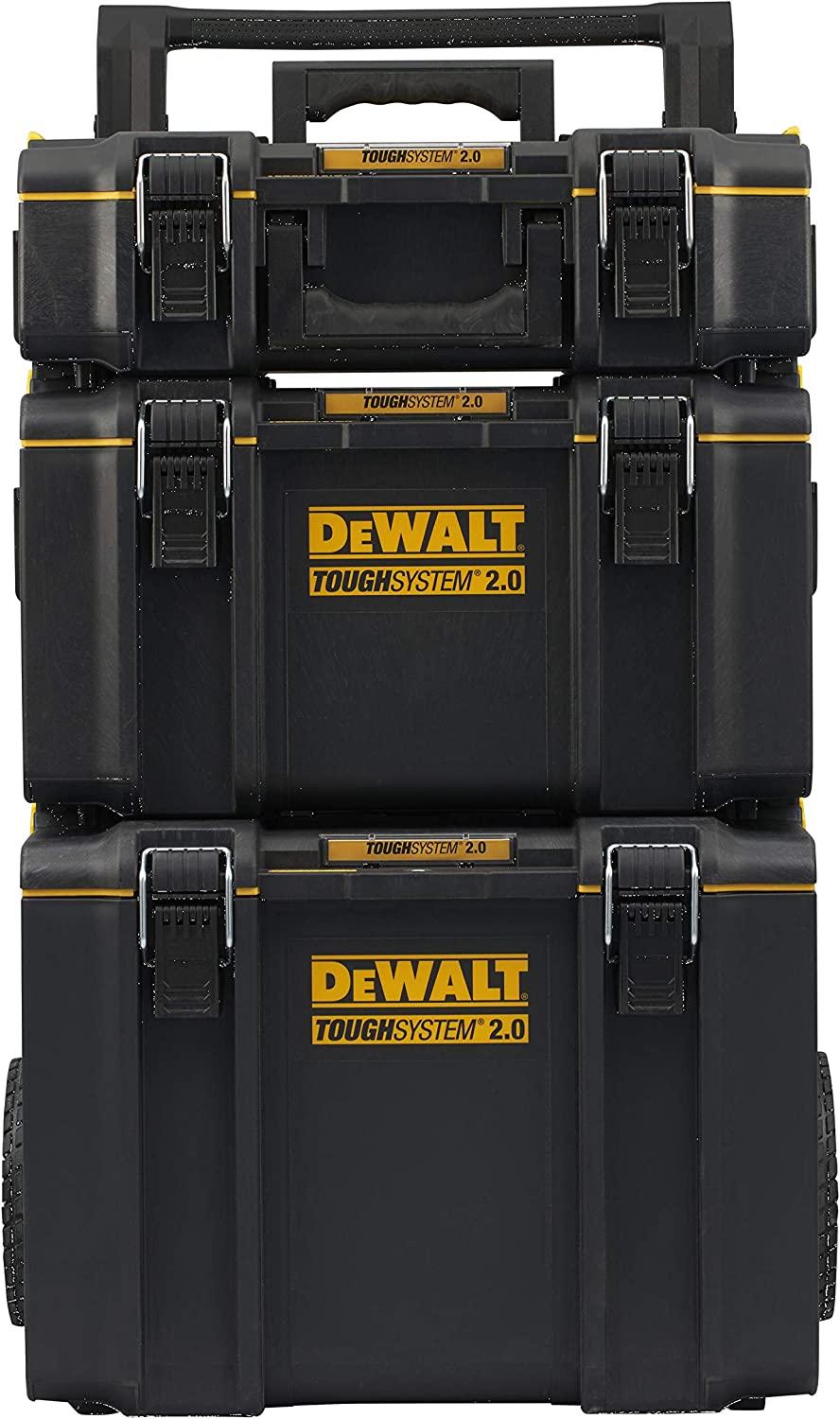 BỘ COMBO 3 HỘP DỤNG CỤ CÓ XE ĐẨY 554X500X1150MM DEWALT DWST83402-1 - HÀNG CHÍNH HÃNG