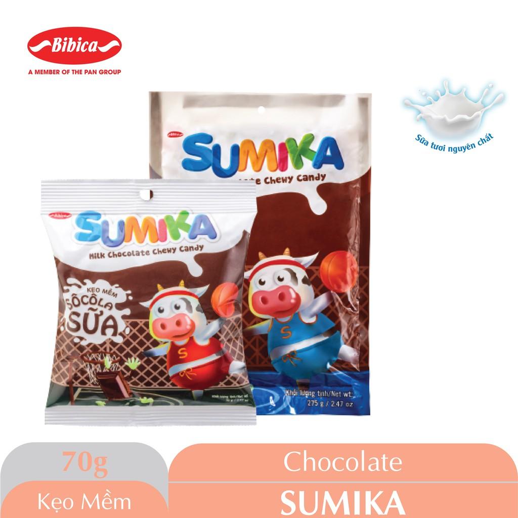 Kẹo sữa mềm Sumika 140 gram Bibica