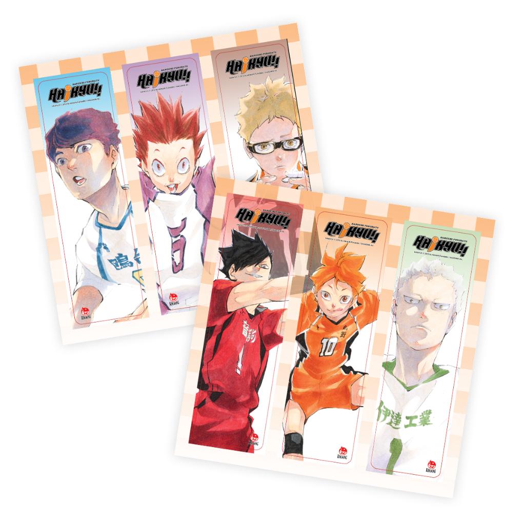 Haikyu!! Premium Boxset 2  Tặng Kèm 2 Set Bookmark PVC + 1 Hộp Bìa Áo Box - Bản Quyền