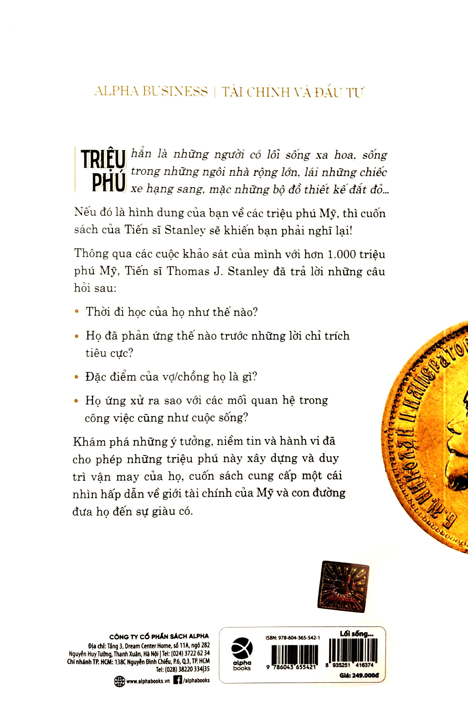 Lối Sống "Thực Dụng" Của Triệu Phú