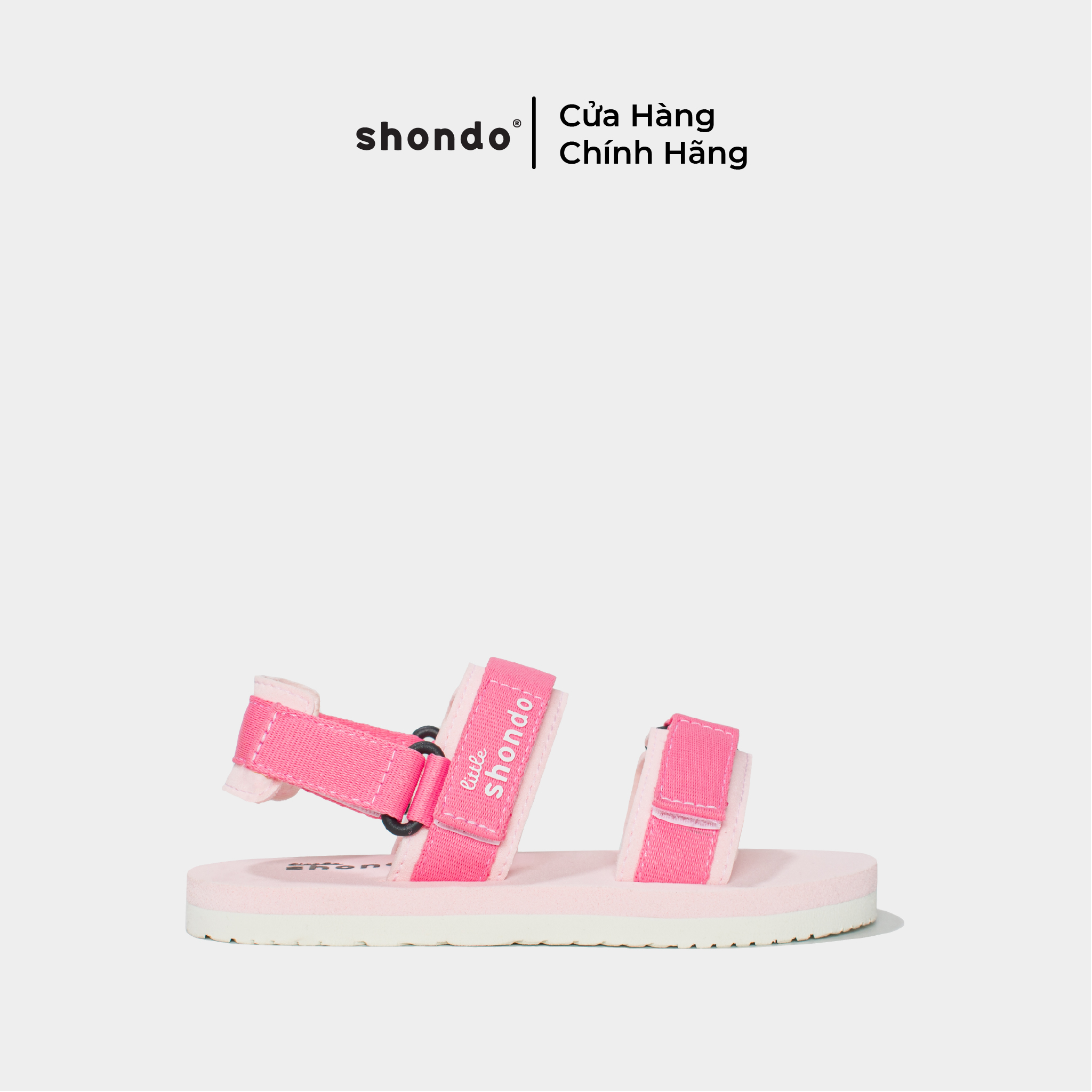 Giày Trẻ Em Shondo Sandals Little Trắng Hồng LIT7070