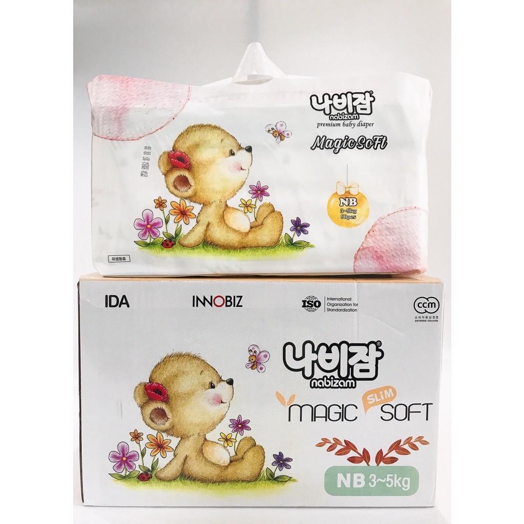 Bỉm dán/quần Nabizam Magic Soft siêu mềm mại thấm hút cho bé yêu