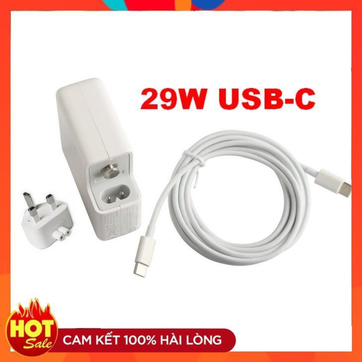 Bộ Sạc Usb-c 29w Dùng Cho  Apple A1979 A1980 A2013 A1934 A1876 A1983 A2014 A1895 A1534 A1540 A1882