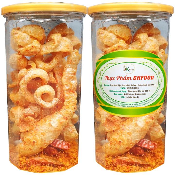 DA HEO CHIÊN GIÒN NƯỚC MẮM ỚT TỎI - MỖI HŨ 160G HIỆU SK FOOD