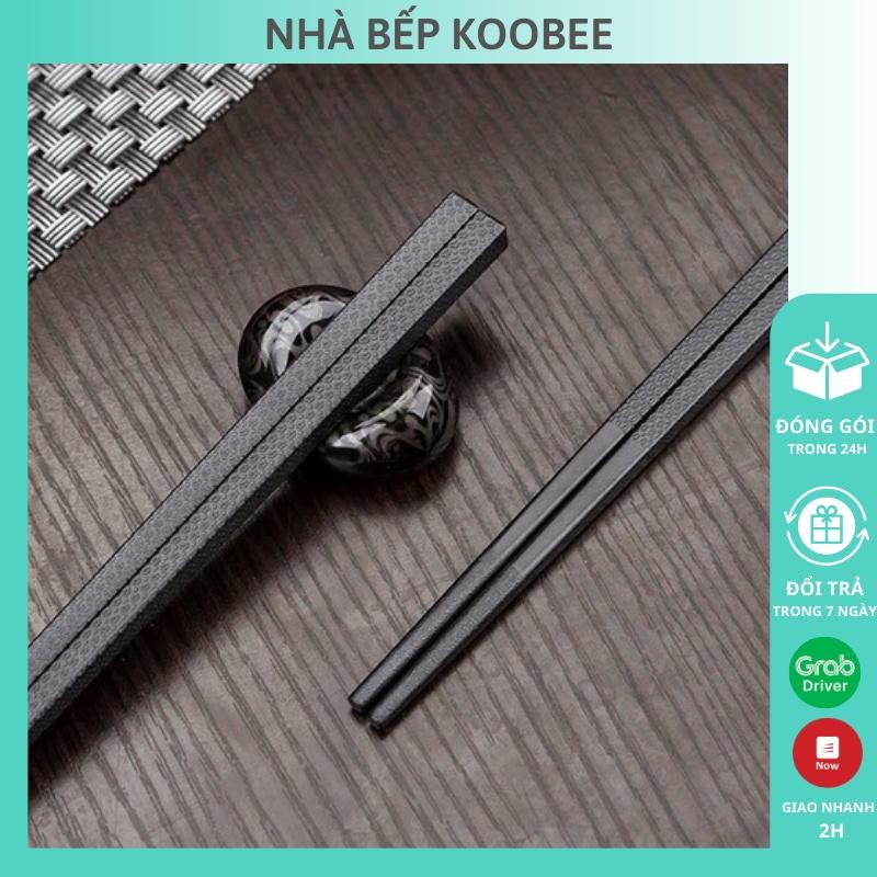 Set 10 đôi đũa Nhật sợi thuỷ tinh Glass Fiber - Đũa Nhật kháng khuẩn chống nấm mốc chống trơn trượt