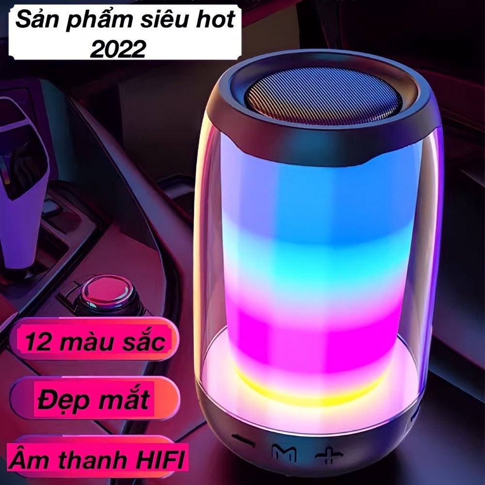 LOA BLUETOOTH PLUSE 4 MINI - LED RGB CỰC ĐẸP  - HT - HÀNG CHÍNH HÃNG