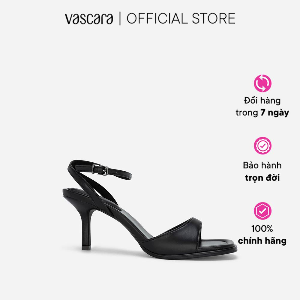 Vascara Sandal Ankle Strap Nhấn Đệm Lót Giày May Chần - SDN 0753