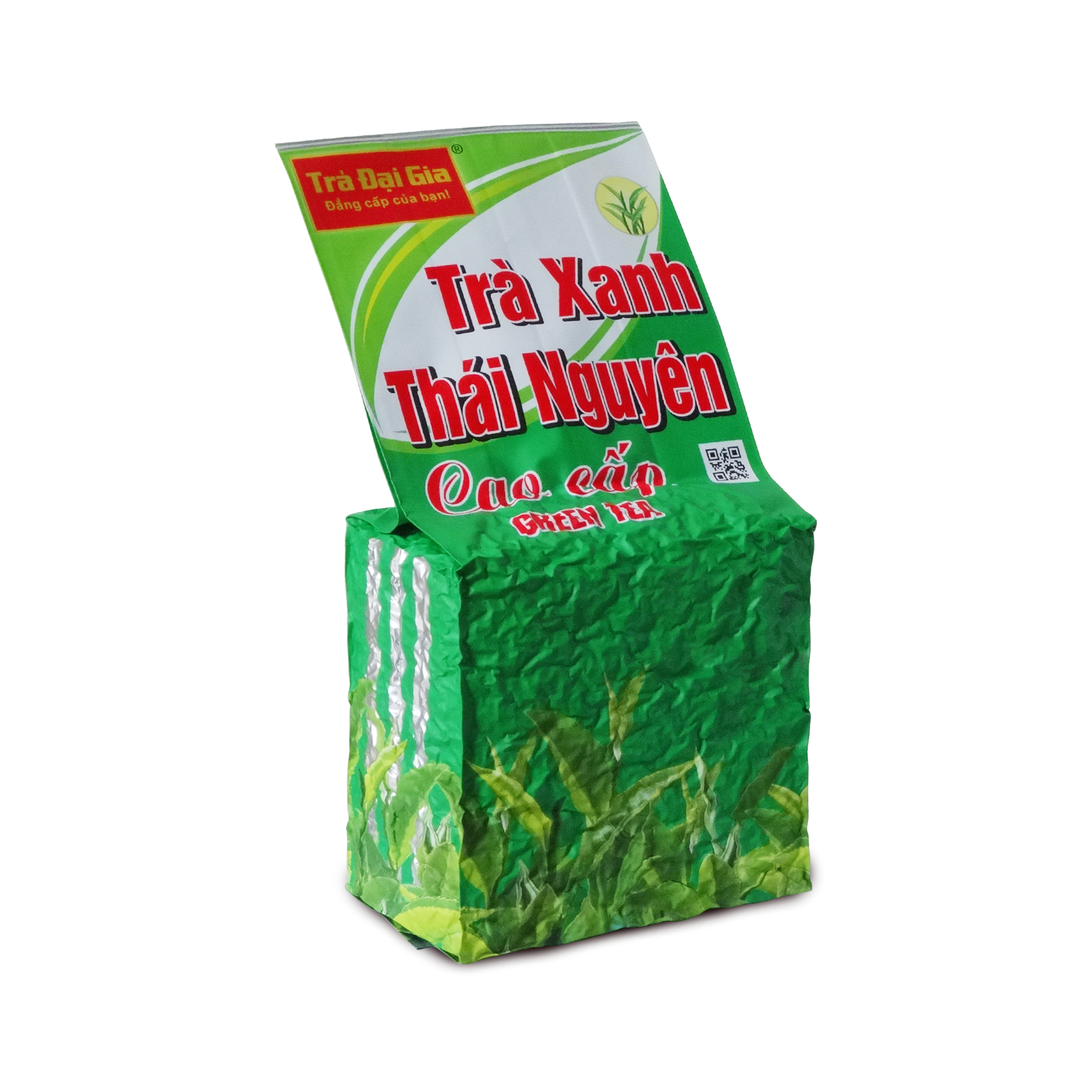 Trà Xanh Thái Nguyên Cao Cấp 500g (túi nhôm hút chân không) - Trà Đại Gia