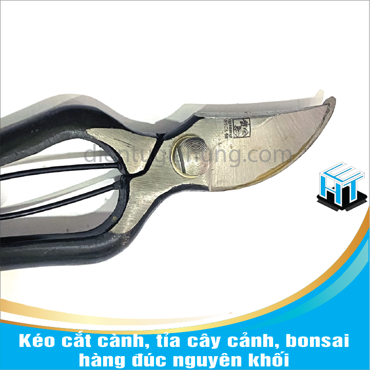 Kéo cắt cành, tỉa cây cảnh, bonsai, hàng đúc nguyên khối