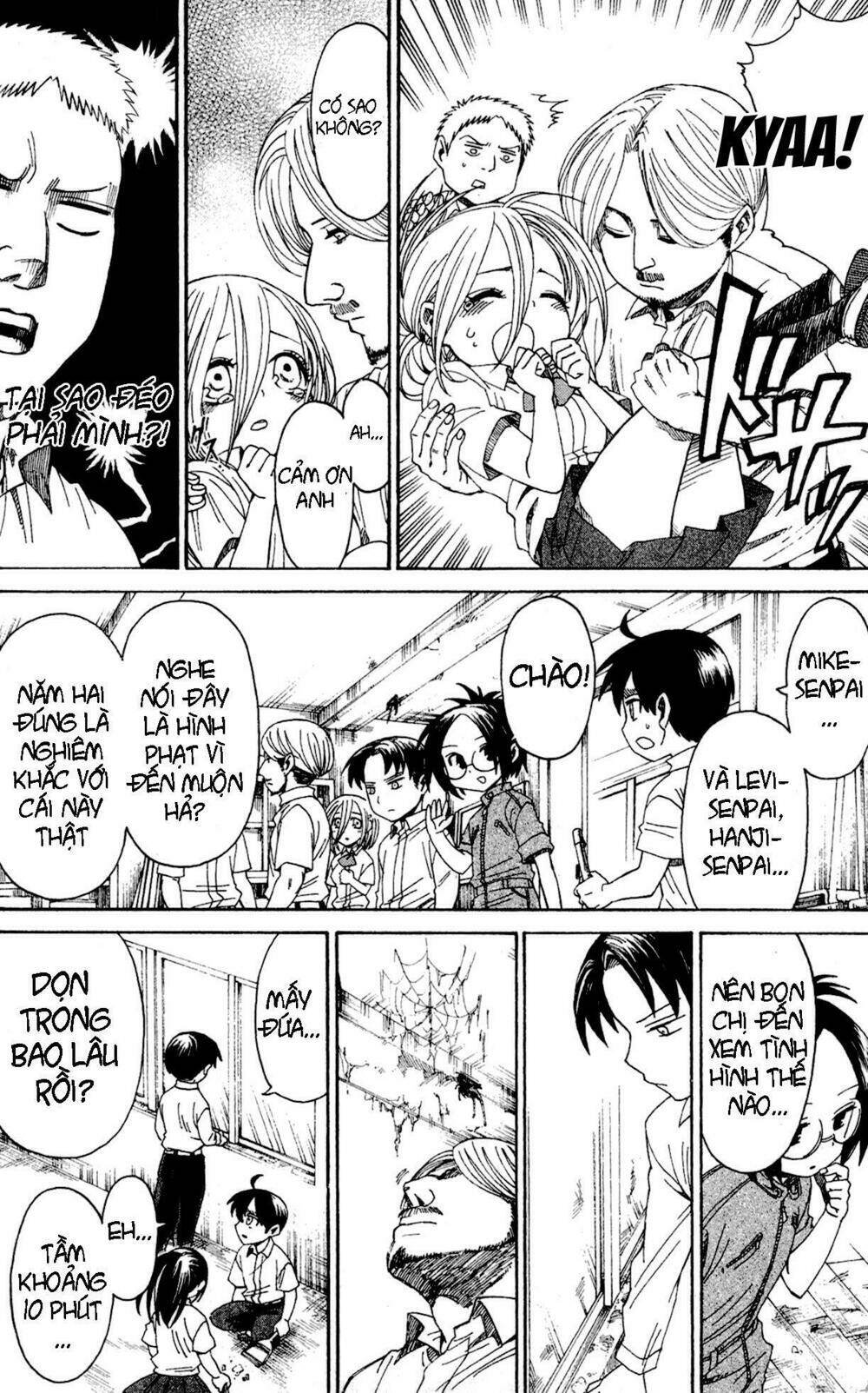 shingeki! kyojin chuugakkou chapter 14 13