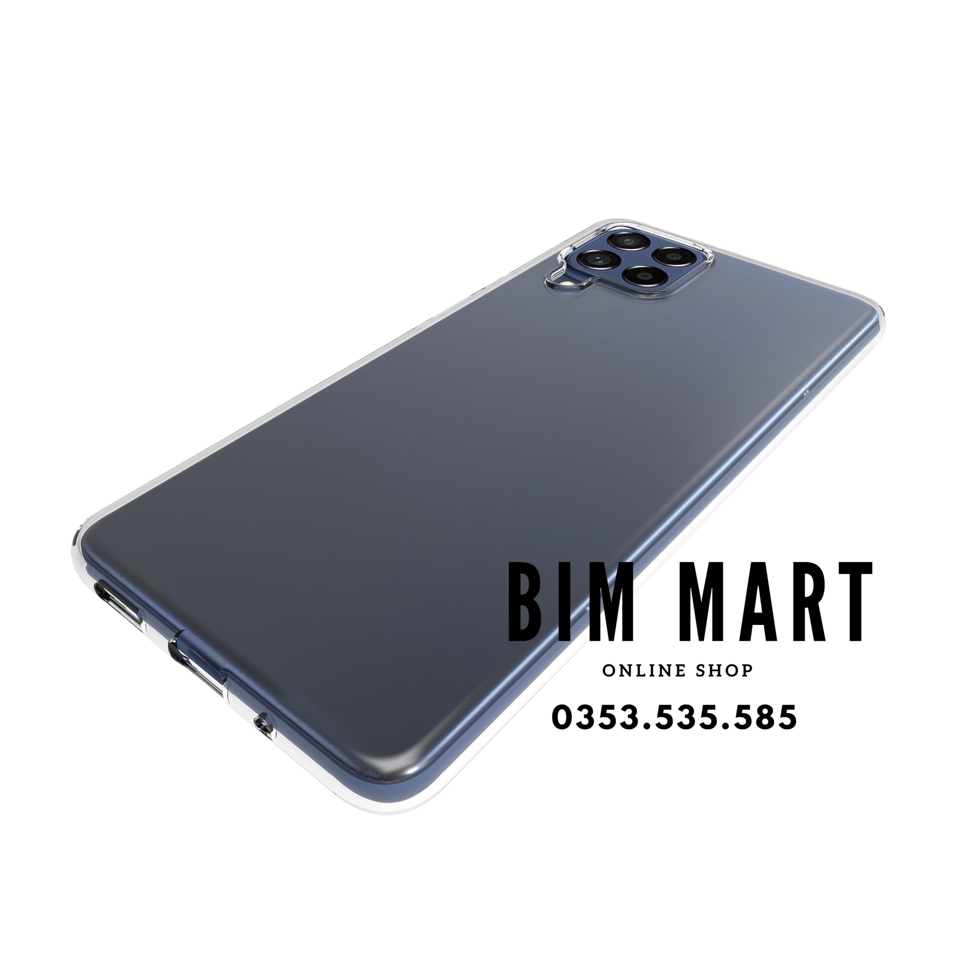 Ốp lưng dành cho Samsung M53 5G silicon dẻo trong suốt cao cấp A+