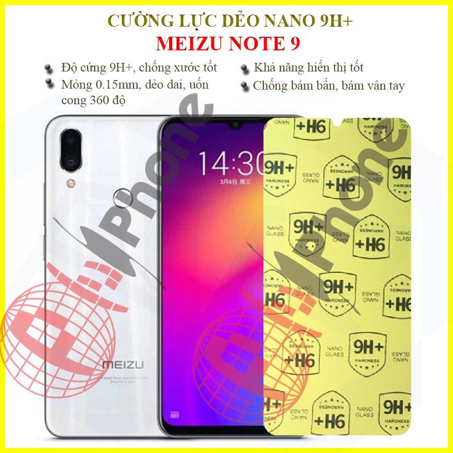 Dán cường lực dẻo nano dành cho Meizu Note 9