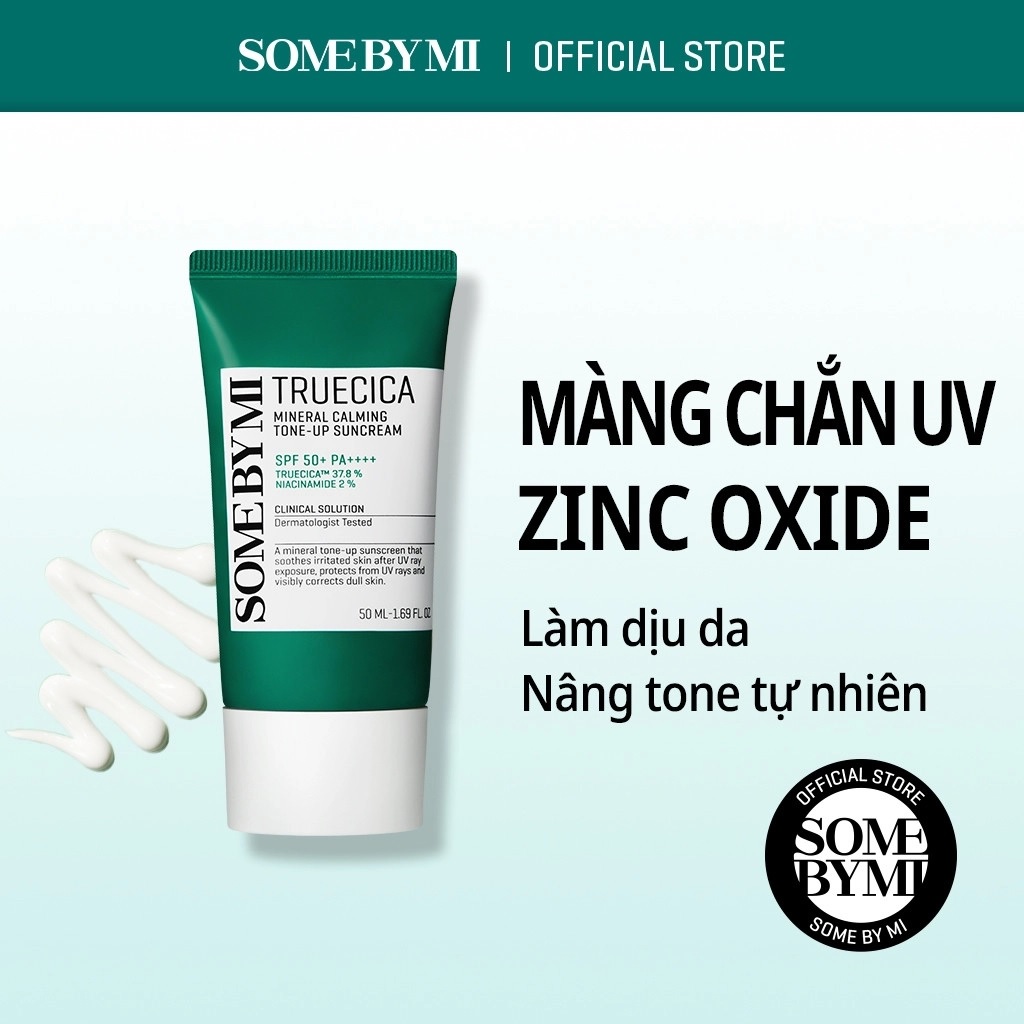 Kem Chống Nắng Some By Mi Trucica Mineral 100 Calming Suncream SPF50+/PA+++ 50ml