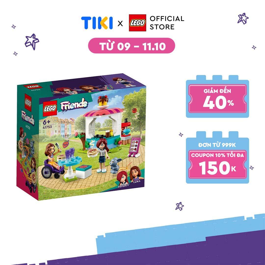 LEGO Friends 41753 Đồ chơi lắp ráp Tiệm bánh Pancake (157 chi tiết)