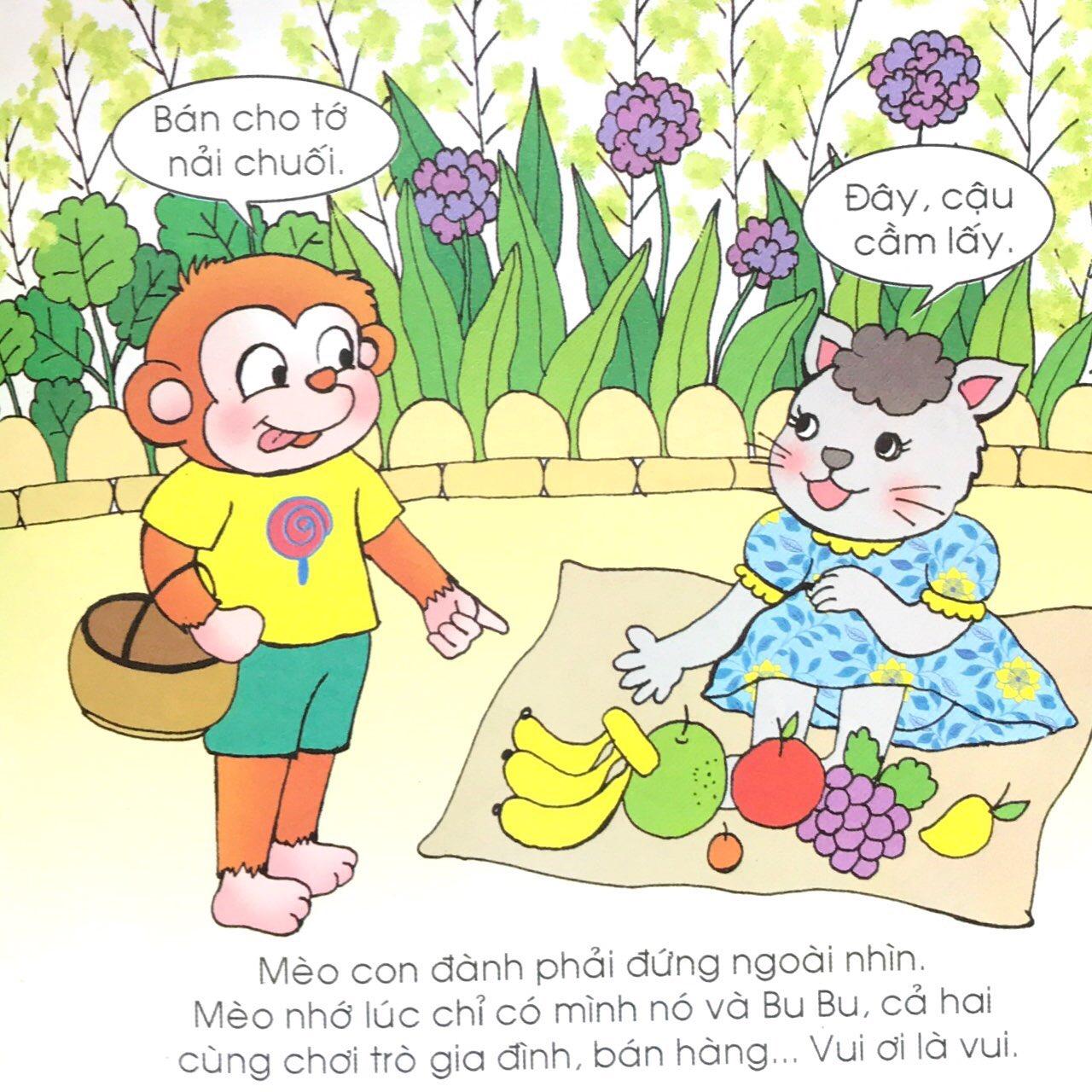 Bé Học Lễ Giáo - Bubu 44: Bubu Và Mèo Con (Tái Bản 2022)