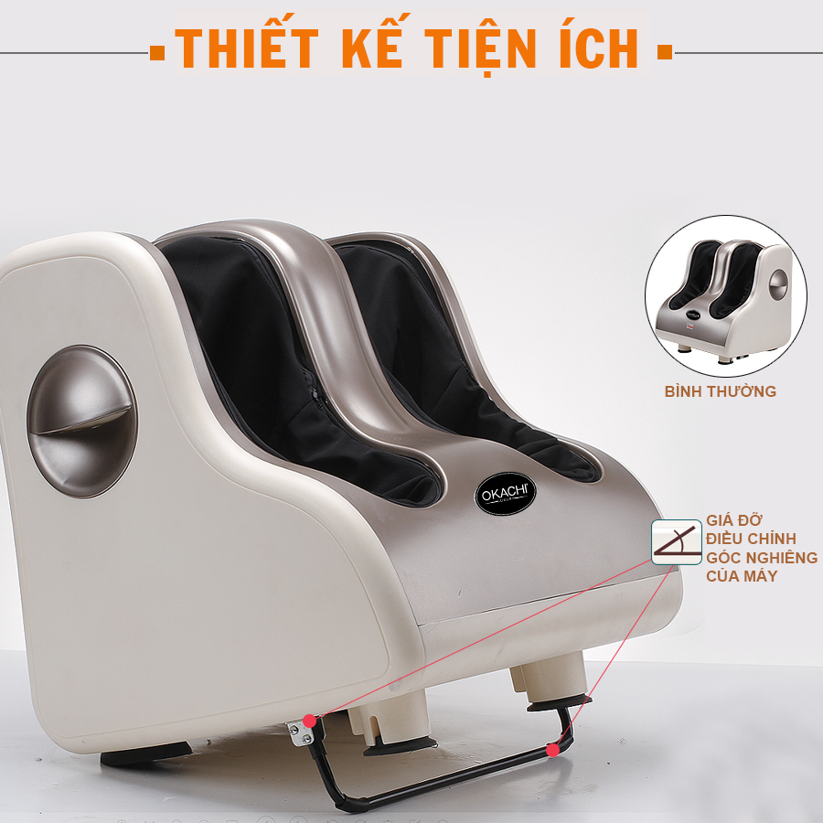 Máy massage chân OKACHI JP-820 (4 motor) 