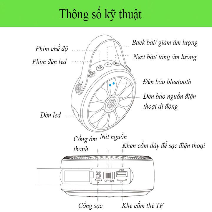 Loa bluetooth nghe nhạc không dây Zealot s11 chống nước có đèn pin âm thanh trầm siêu hay hàng chính hãng tương thích điện thoại thông minh máy tính và laptop