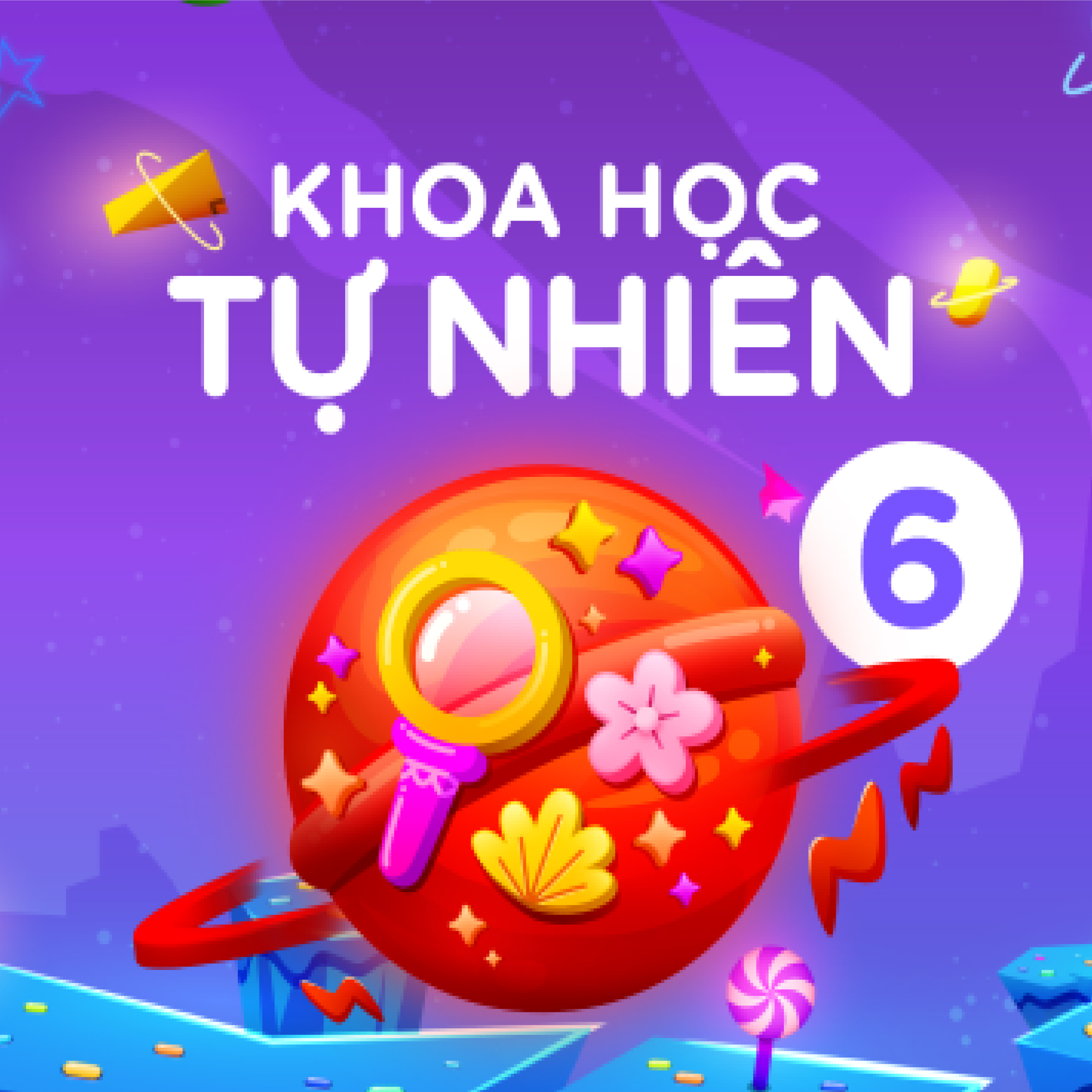 [E-Voucher] Gói học online theo môn - Lớp 6 (12 tháng) - Ứng dụng hỗ trợ học tập dành cho học sinh THCS