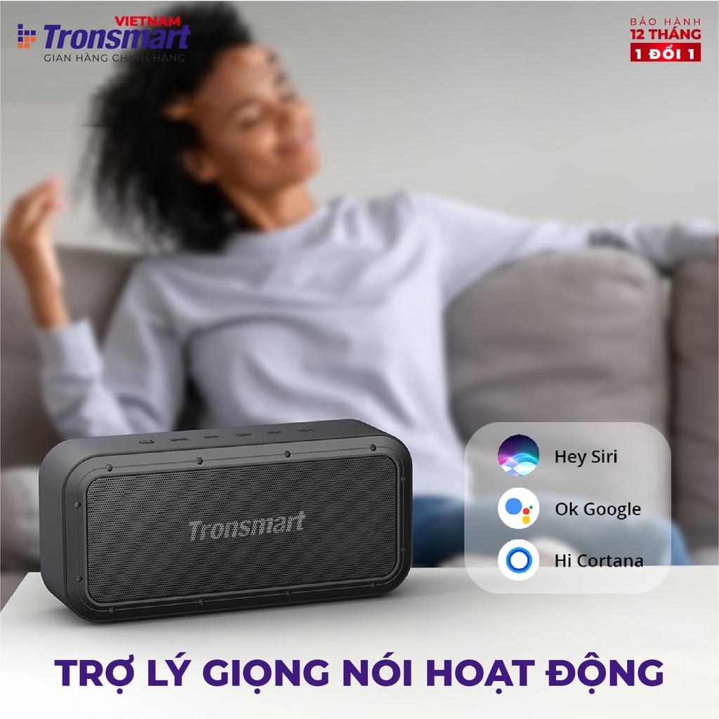 Loa Bluetooth 5.0 Tronsmart Force Pro Chống nước IPX7, Công suất 60W, hỗ trợ NFC, TWS- Hàng chính hãng