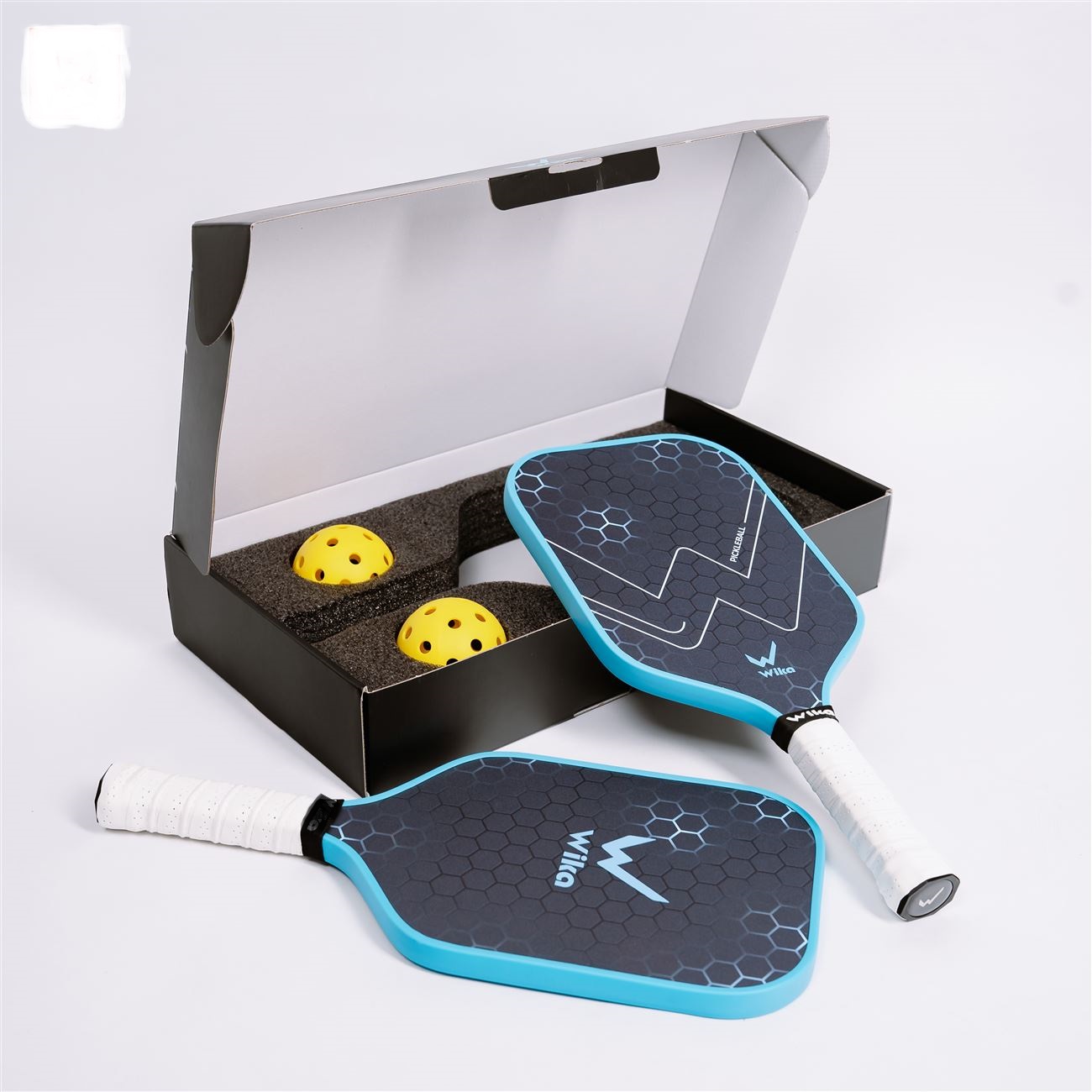 Vợt Pickleball Vigor Chất liệu Carbon màu đen
