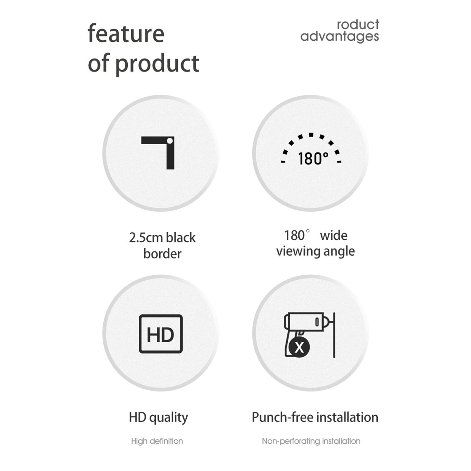 Lovely Homes  Screen 16:9  Foldable Anti-  Screen