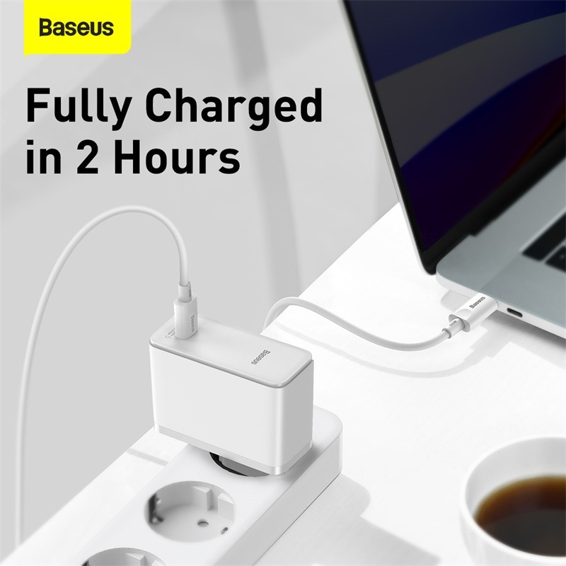 Bộ sạc siêu nhanh Baseus GaN2 Fast Charger 1C 100W - Hàng chính hãng