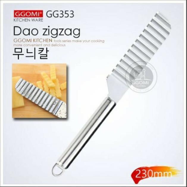 Dao sóng inox hàng đẹp GG353 Hàn Quốc