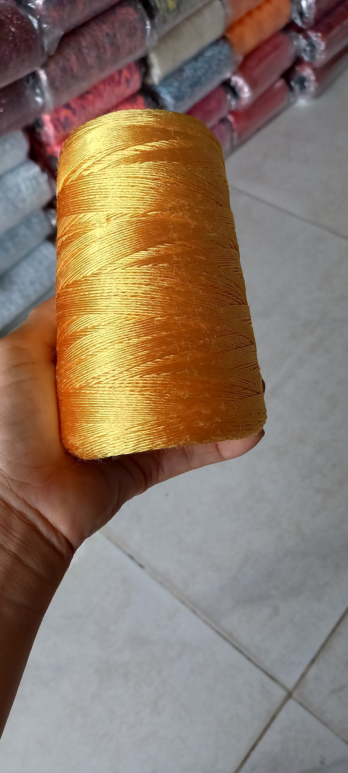 Sợi rayon dùng trong đan móc màu số 3
